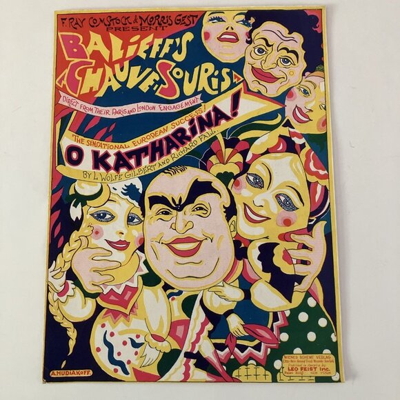 1920s Vintage Sheet Music Gallagher & Shean, Ziegfeld Follies, My Best Girl - Picture 8 of 16